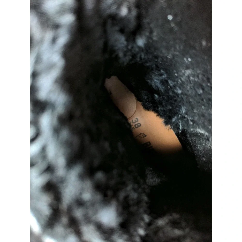 Birkenstock Uppsala Shearling Pull On Boots Black - Picture 9 of 11